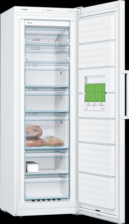 Actual product image Bosch Hausgeräte Series 4, Freestanding freezer, 176 x 60 cm, White, GSN33FWEV (Stand-alone, 225 l)