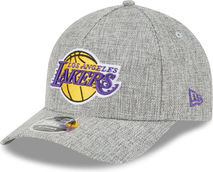 New Era 9Forty M-Crown Cap - Weave Los Angeles Lakers Grau