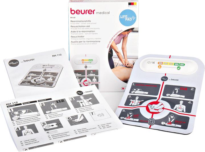 Actual product image Beurer Lifepad RH 112 resuscitation aid (First Aid Kit)