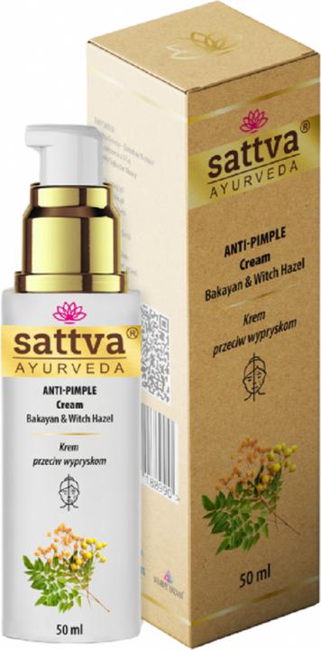 Sattva Ayurveda Sattva Anti Acne & Pimple Cream 50Ml (50 ml, 24h Creme)