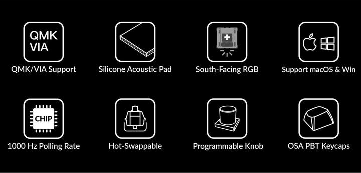 Image du produit Keychron V1 Version du bouton (US, Filaire)