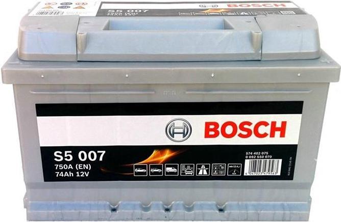 Produktbild Bosch Automotive S5 007 (12 V, 74 Ah, 750 A)