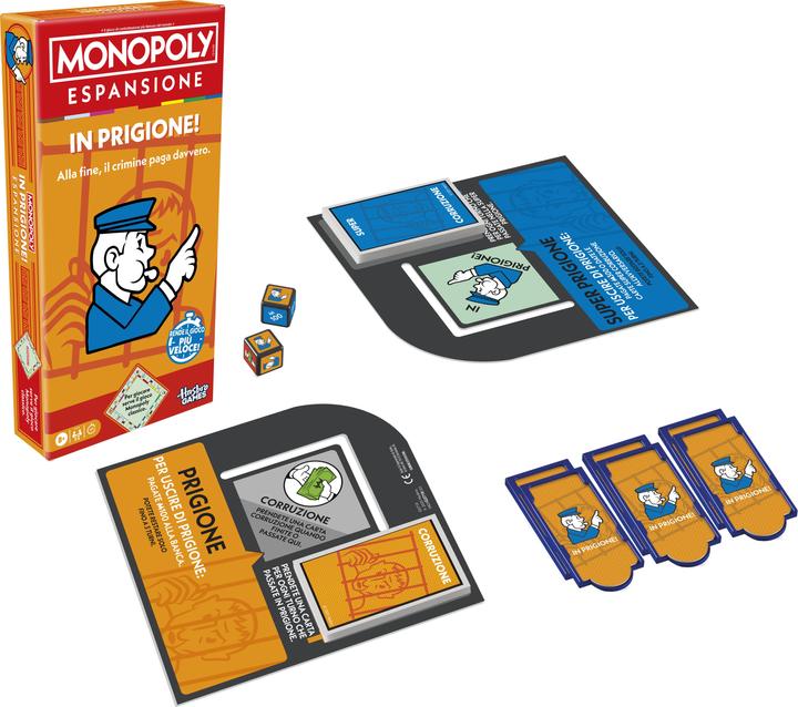 Produktbild Hasbro Gaming Monopoly Go To Jail (Deutsch)