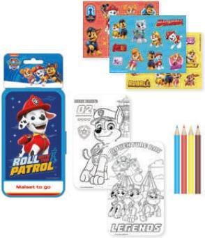 Immagine prodotto Undercover Set da colorare Paw Patrol da portare via