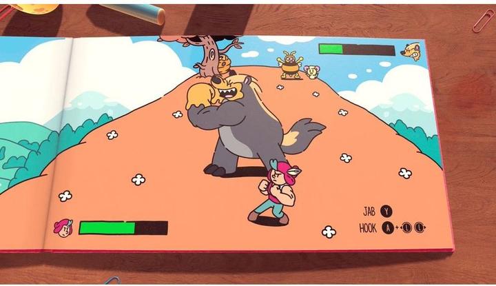 Actual product image Devolver The Plucky Squire (Der kühne Knappe) - Deluxe Edition (Switch, DE)