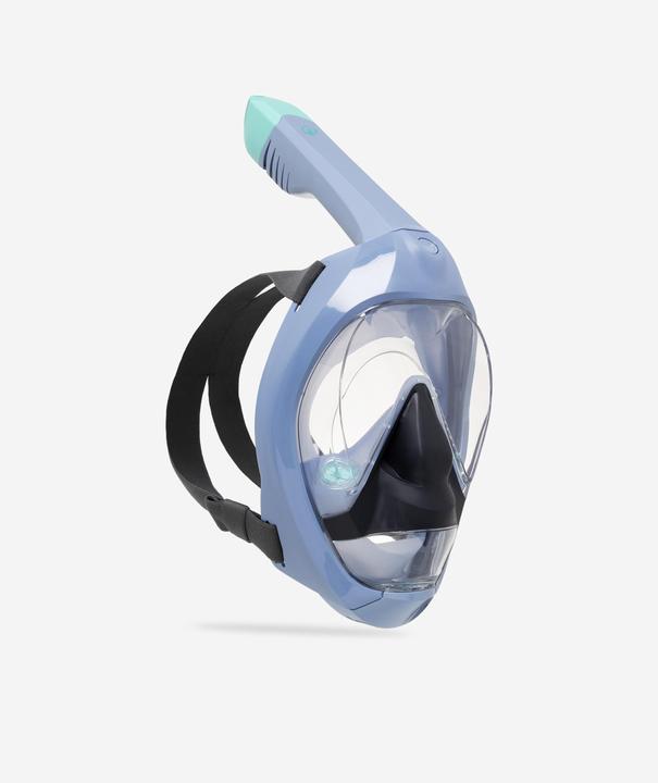 Immagine prodotto Subea Schnorchelmaske Easybreath Damen/Herren Tauchmaske 900 blaugrau