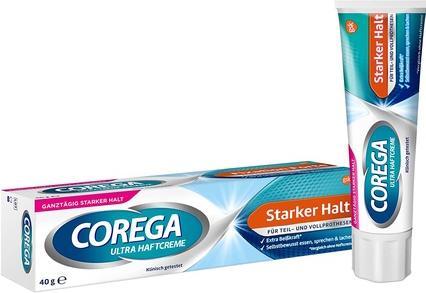 Produktbild tesa Corega, Zahnersatz, sehr stark, 40g (40 ml)