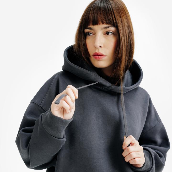 Immagine prodotto Decathlon Women's hoodie, Elementals, grey (M)