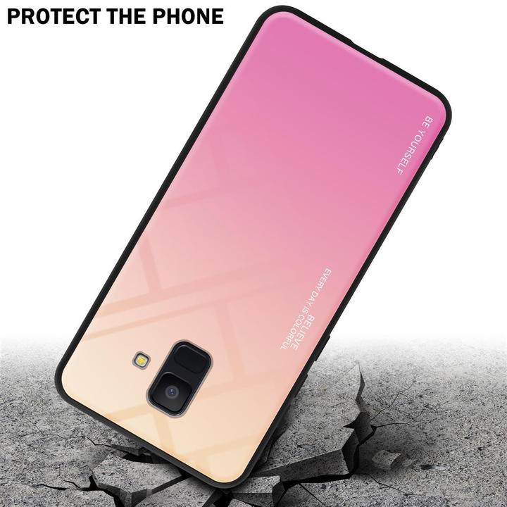 Productafbeelding Cadorabo TPU 2 kleuren glasdekking (Samsung Galaxy J6 (2018))