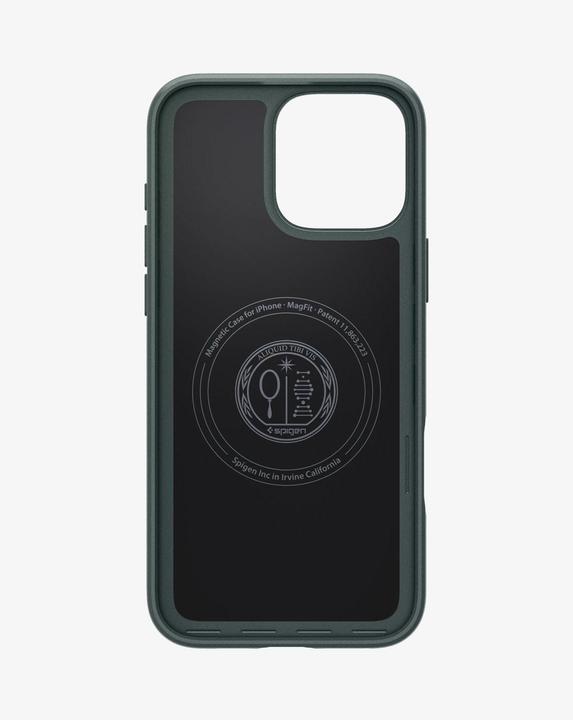 Image du produit Spigen Thin Fit Mag iPhone 16 Pro Max Magsafe zielony/abyss green ACS07981 (Apple iPhone 16 Pro Max)