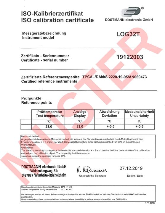 Produktbild TFA Thermo-Datenlogger LOG32 T