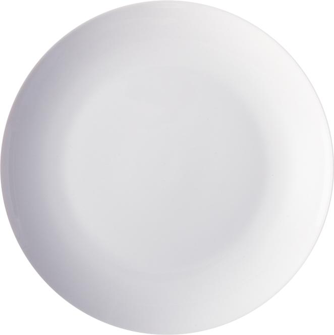 Actual product image Lunasol Ø 20.5 cm breakfast / dessert plate Coupe Flow white (20.50 cm)