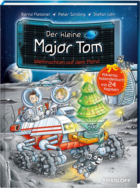 Actual product image Tessloff Little Major Tom. Advent calendar book. Christmas on the Moon
