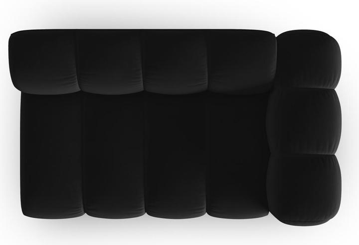 Image du produit Micadoni Canapé Modulable Droit en Velours, "Lupine", 2 Places, 145x95x70Fabriqué en Europe (2 places, 3 places, 4 places)