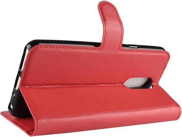 Actual product image MU Classic Litchi Leather Bookcover Series (LG Stylo 4, LG Q Stylus)