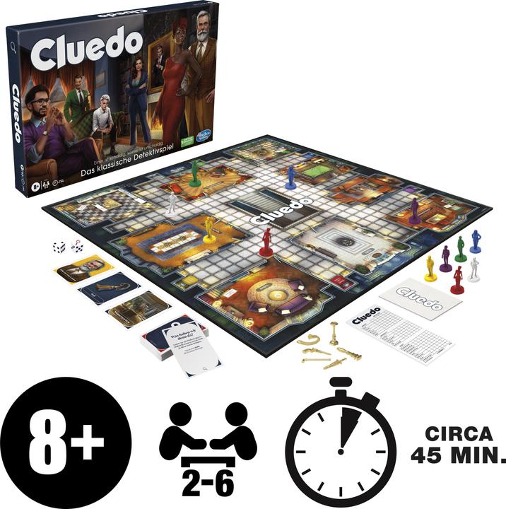 Produktbild Hasbro Gaming Cluedo (Deutsch)