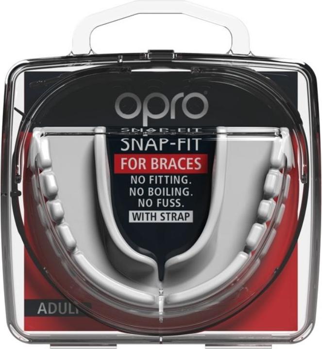 Image du produit Opro Protège-dents Snap-Fit Senior Braces pour les porteurs d'appareils dentaires