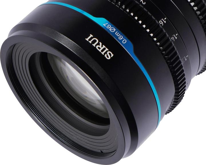 Image du produit Sirui MS55E-G Night Walker 55mm T1.2 S35 Cine Objective (E-Mount Gun Metal Gray) (Nouveauté) (Offre) (Sony E, APS-C / DX)