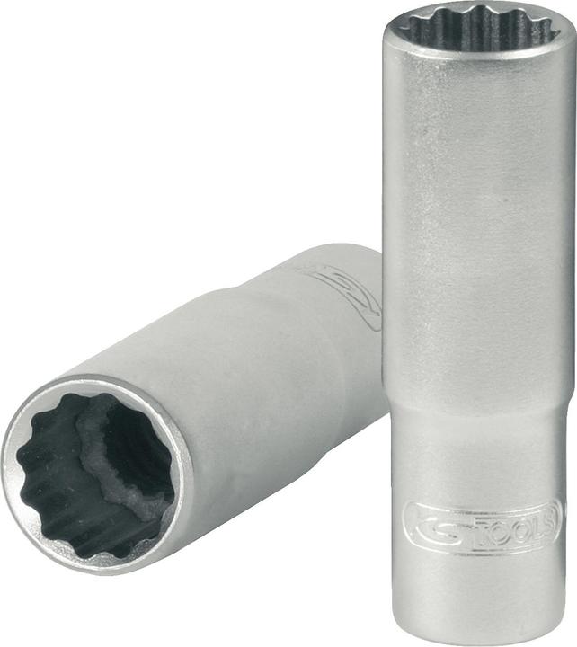 Actual product image KS Tools 1/2 socket for spark plugs. 14mm 911.1590 (14 mm)