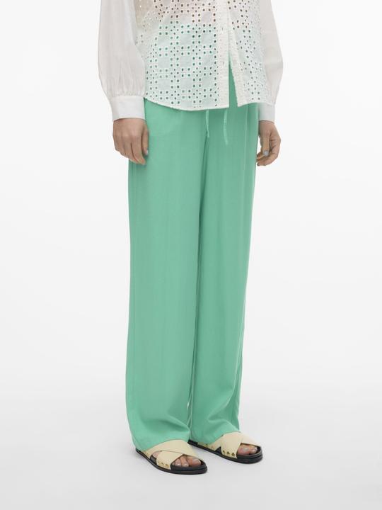 Actual product image Vero Moda VMJESMILO Mid-rise waist trousers Wide leg trousers (L)