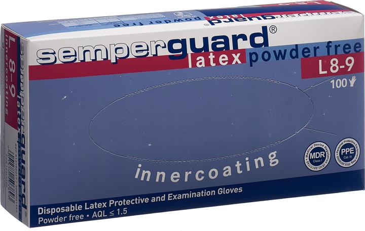 Semperguard Einweg-Naturlatex-Handschuh (L)
