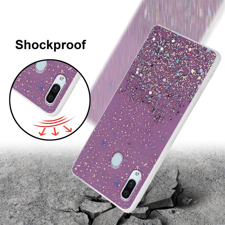 Produktbild Cadorabo TPU Cover funkelnder Glitter (Samsung Galaxy A40)