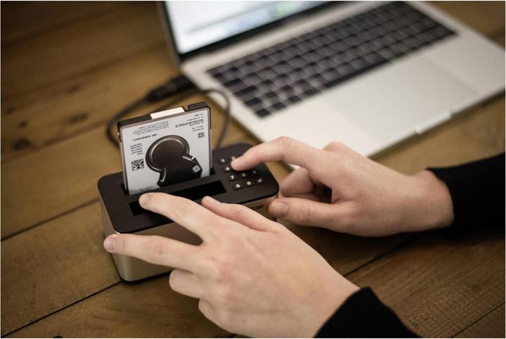 Actual product image Freecom mDock Keypad Secure Docking Station USB 3.1 Gen 1 (2.5")