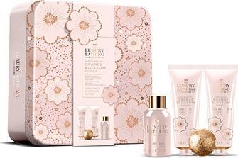Image du produit Grace Cole Coffret de soins corporels en boîte Creme Brulee Fleur d'oranger - 4 pièces (Set soin du corps)