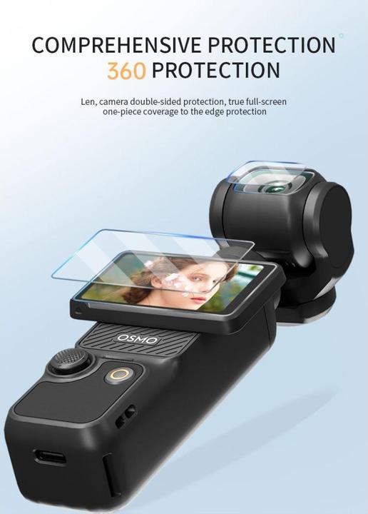 Produktbild Ueli Express 4 in 1 Panzerglas Set (Osmo Pocket 3)