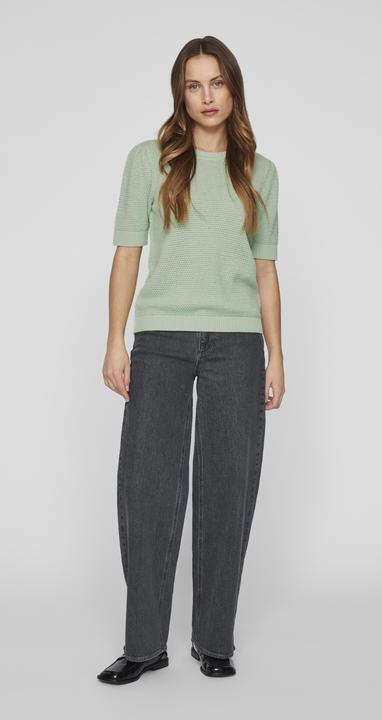 Actual product image Vila Short sleeve knitted top (S)