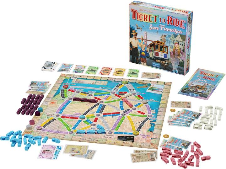 Productafbeelding Asmodée Ticket to Ride - San Francisco bordspel (Nederlands)