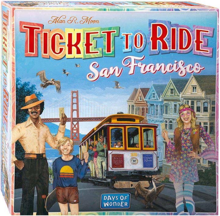 Productafbeelding Asmodée Ticket to Ride - San Francisco bordspel (Nederlands)