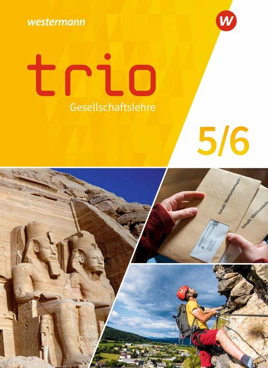 Actual product image Trio Gesellschaftslehre 5 / 6. Schülerband. Für Gesamtschule und Realschule plus in Rheinland-P (German, Krautter, Yvonne(Prof.Dr.), 2021)