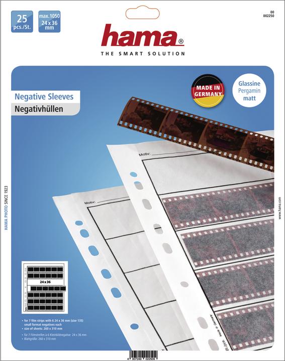 Actual product image Hama Negative sleeves (24 x 36 mm)