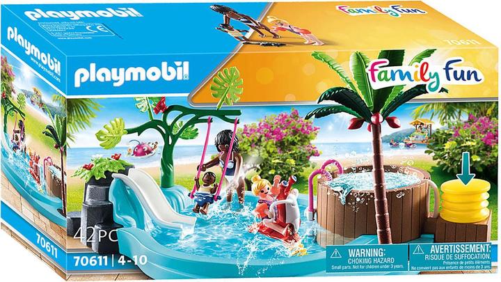 Image du produit Playmobil Pataugeoire avec bain à bulles (70611, Playmobil Family Fun)