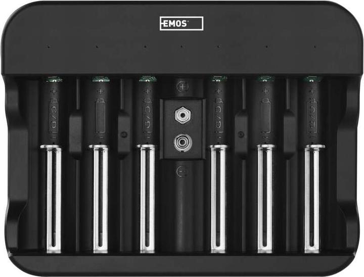 Actual product image Emos Battery charger BCN-60U (1 pcs., C, D, AA, AAA, Battery + charger)