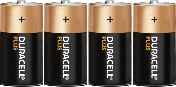 Produktbild Duracell Plus (4 Stk., C, 7750 mAh)