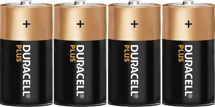 Actual product image Duracell Plus (4 pcs., D)