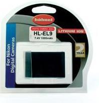 Image du produit Hähnel Dk Batterie Nikon Hl-El9a (Batterie de l'appareil photo)