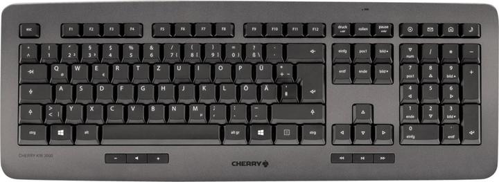 CHERRY TAS KW 3000 Wireless EU layout black (Eng. Int., Cable)