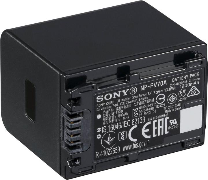 Actual product image Sony Np-Fv70a (Rechargeable battery)
