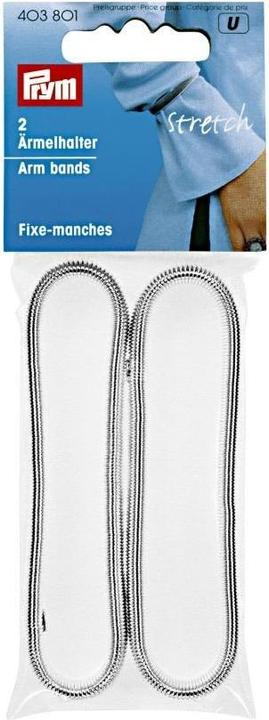 Produktbild Prym Ärmelhalter stretch silber metall