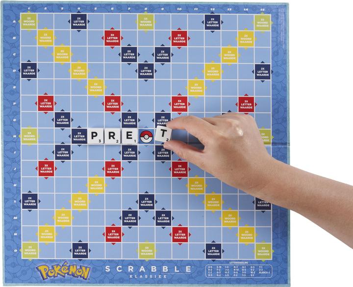 Actual product image Mattel Hxt31 Nl Scrabble Pokemon (Dutch)