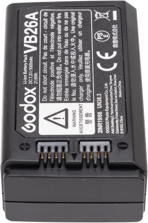 Immagine prodotto Godox VB-26, batteria agli ioni di litio a V1 (Batteria dell'unità flash)