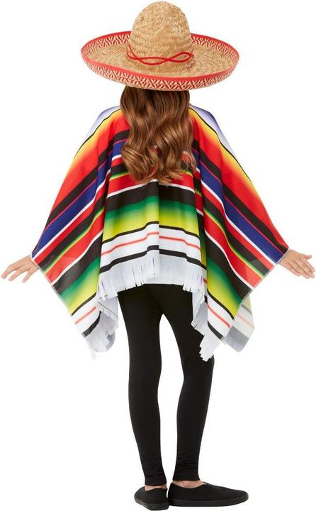 Produktbild Smiffys Mexikaner Poncho (104, 110, 116, 122, 128, 134, 140)