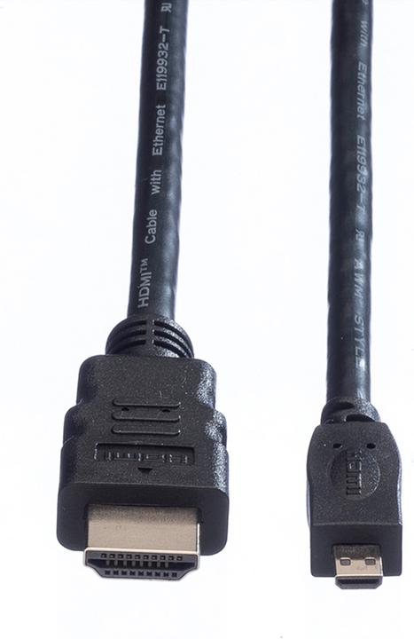 Actual product image Value HDMI (Typ A) — micro HDMI (Typ D) (2 m, HDMI)