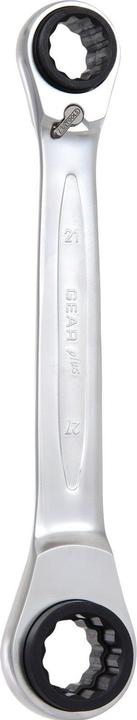Produktbild KS Tools 4 in 1 GEARplus Doppel-Ratschenringschlüssel (24 mm)
