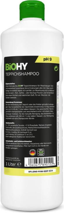 Produktbild Biohy Teppichshampoo