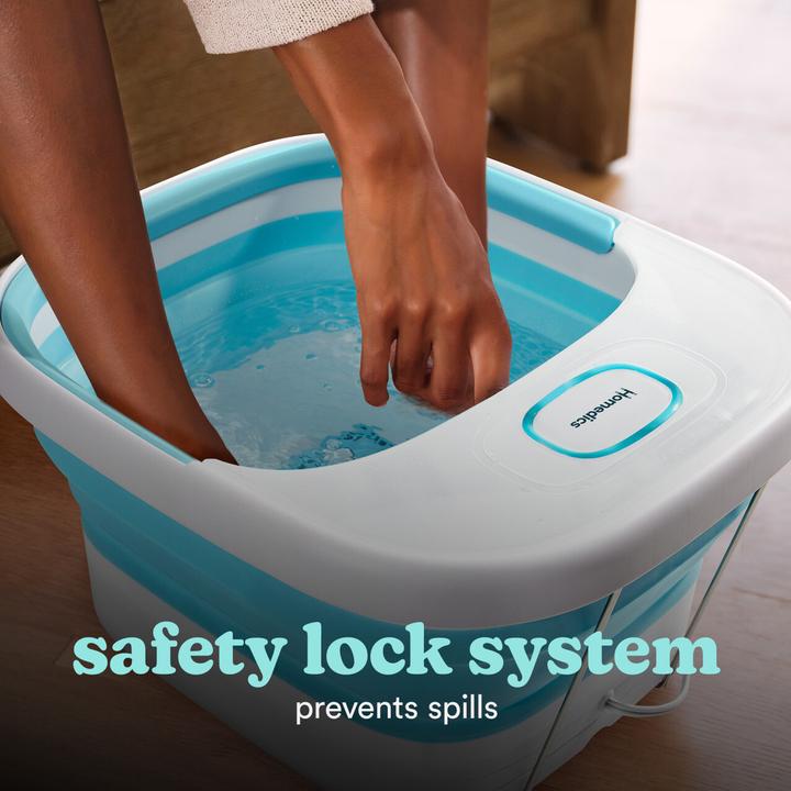 Actual product image Homedics FB-70BL-EB Smart Space Collapsible Foot Spa