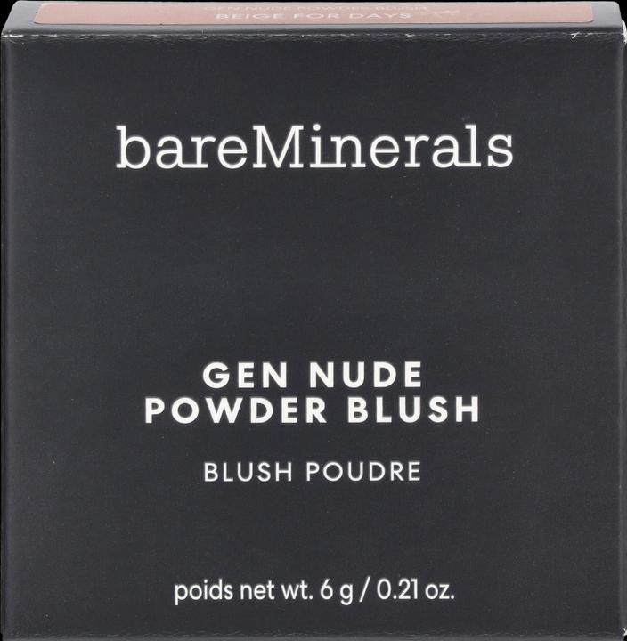 Actual product image Bare Minerals Bareminerals Gen Nude Powder Blush Beige For Days - 6g (Beige For Days)